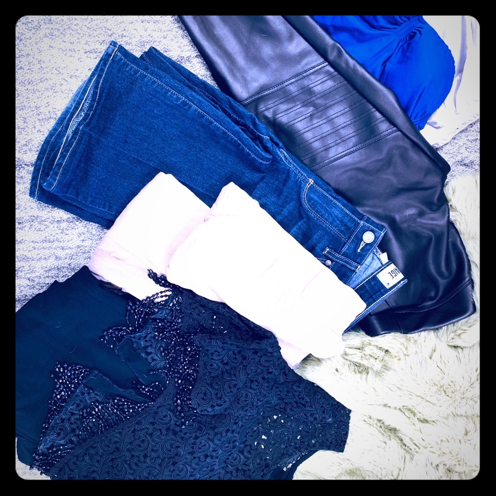 dresses,Paige jeans, leggings, tops ,fur coat - Picture 1 of 1
